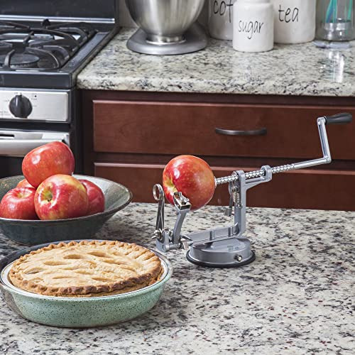 Pelador De Manzanas Heczy - Ajustable, Con Funcin De Espiral