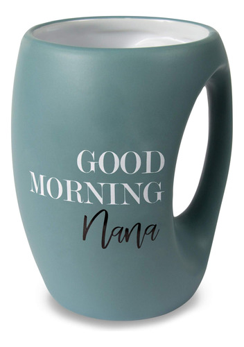 Pavilion Gift Company Good Morning Nana Taza De 16 Oz, Verde