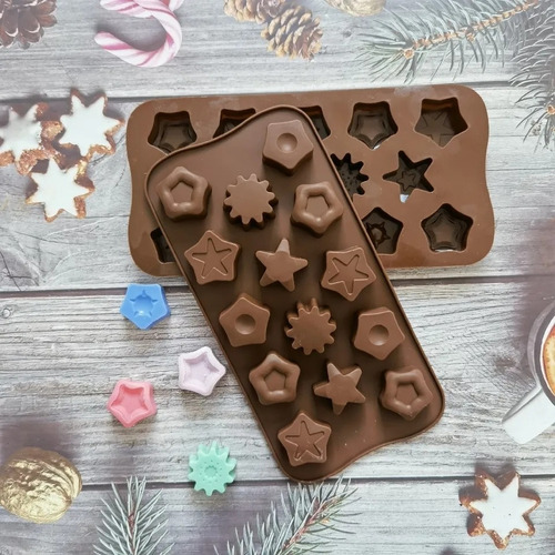 Molde De Silicon E Forma De Estrella #3