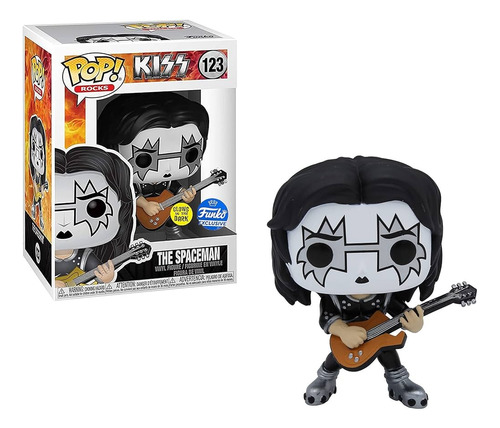 Funko Pop Rocks Kiss The Spaceman Gitd Funko Shop