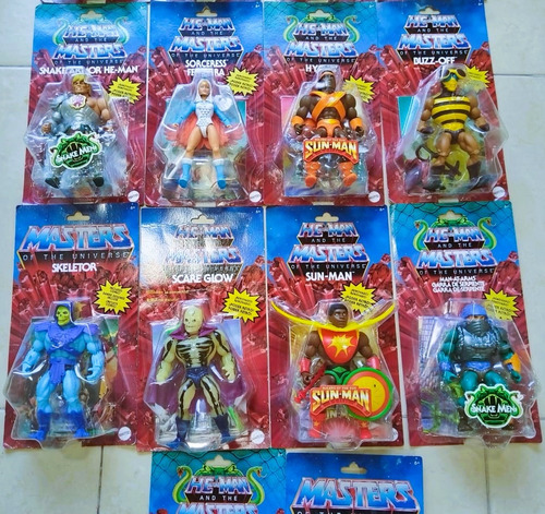 He Man Set De 18 Figuras Y 2 Castillos (Usado)