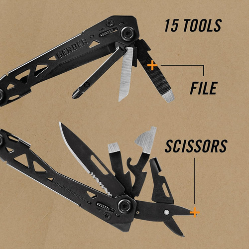 Gerber Gear Multiherramienta Suspension Nxt 15 Htas Negra