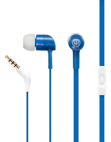 Audifonos Wicked Havok Earbuds Con Microfono In Ear Color Azul