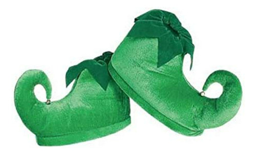 Deluxe Elf Shoes Rubie, Verde, Un Tamaño.