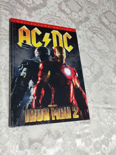 Ac/dc Iron Man 2 Colector's Edition Marvel Studios 
