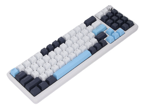 Teclado Mecânico Para Jogos 78 Teclas Rgb Retroiluminado Azu