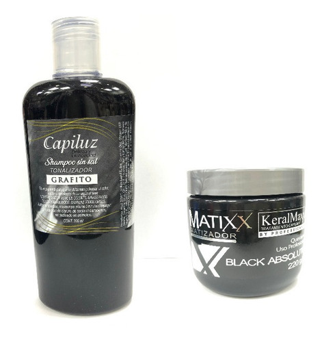 Tratamiento Matizador + Shampoo Gafitos Paraun Gris Soñado!