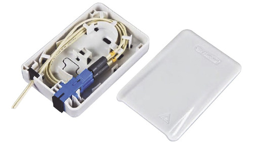Ftb-506 Caja Terminal De Fibra Óptica 2 Acopladores Sc/apc