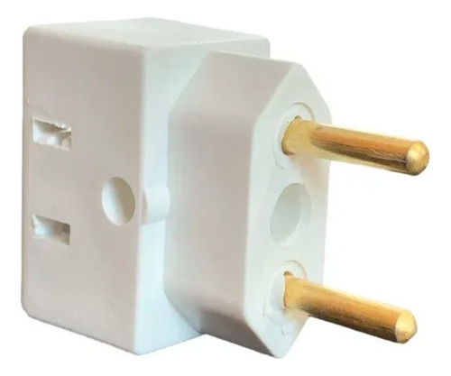 Adaptador Bob Esponja Tomada Pino Fino 10a/20a 3p Atacado