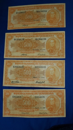 Billetes De 500, Canario