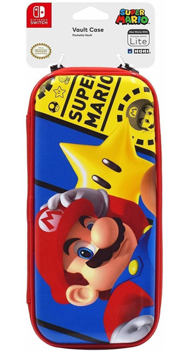 Funda Premium Vault Para Nintendo Switch Mario Edition De Ho