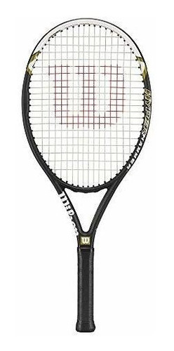 Raqueta De Tenis Wilson Hyper Hammer 5.3 Strung (negro / Bla