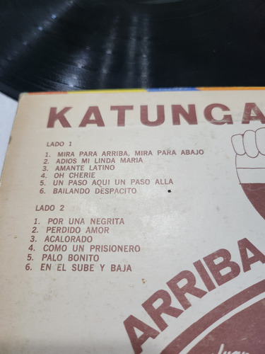 Disco Vinilo Katunga Mira Para Arriba Mira Para Abajo (Usado)
