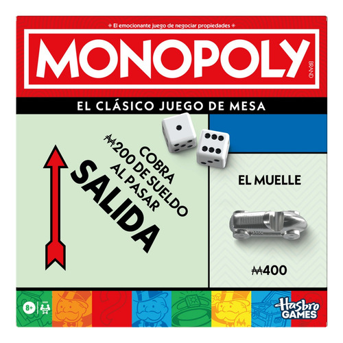 Juego De Mesa Monopoly Clásico