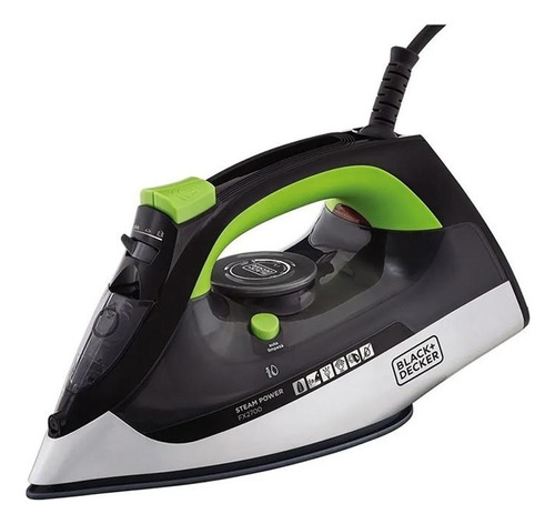 Ferro A Vapor Com Antigotejamento Black+decker Fx2700-br 127