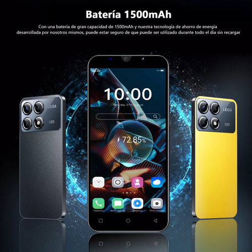 Android Celulares X6 Pro 5.0 Pulgadas Barato Ram1gb Y Rom16gb