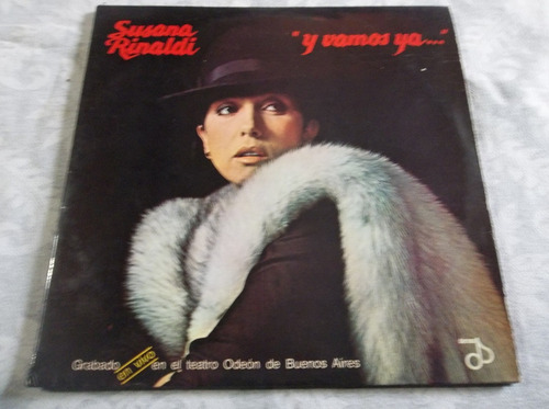 Susana Rinaldi  - Y Vamos Ya -  2 Lp Vinilo