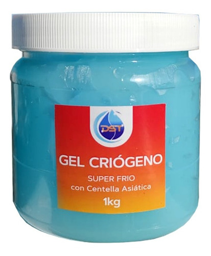 Gel Criogeno Frio Combate Celulitis Flacidez  1kg Tonifica