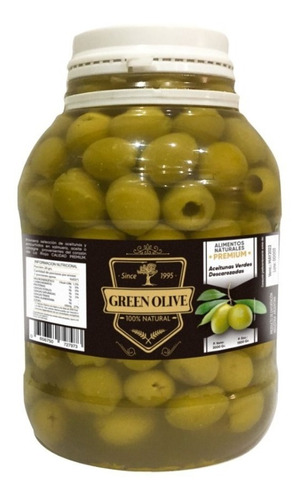 Aceitunas Verdes Descarozadas Green Olive X 2 Kg