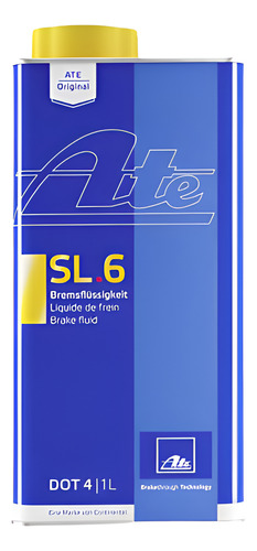 Liquido De Freno Ate Dot 4 Sl6 Sist. Abs Esp Asr 1 Litro