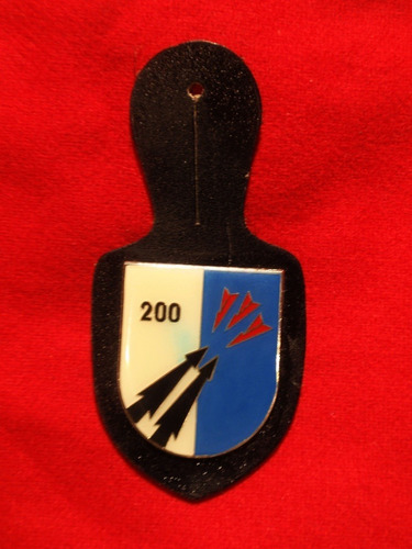  Placa De Regimiento 200 Antiaereo Aleman Insignia Emblema 