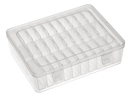 Caja Organizadora Transparente, Contenedor De Cuentas, 30