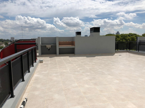 2 Ambientes C/ Balcon Y Terraza Privada Con Parrilla