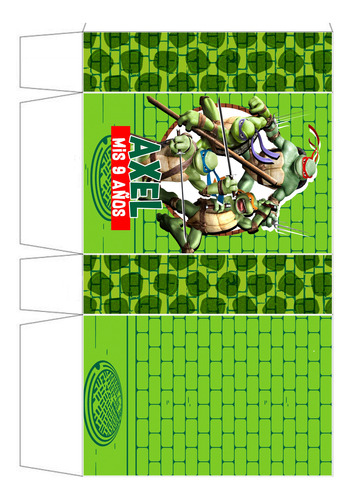 Tortugas Ninja (kit Para Imprimir)