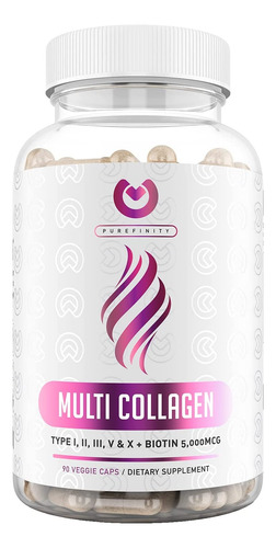Colágeno I, Ii, Iii, V Y X Con Biotina/ácido Hialurónico 90c