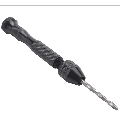 Taladro Manual De Aluminio Con Portabrocas Sin Llave Y 10
