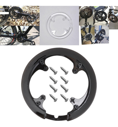 3 Protector De De Rueda De Cadena Protección De Negro
