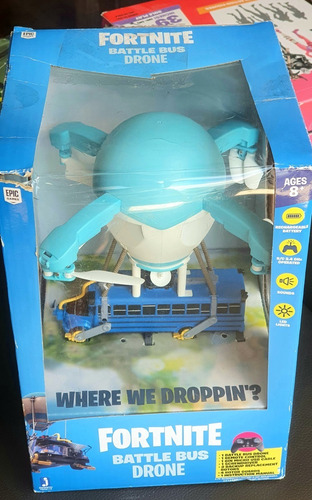 Imagen 9 de 10 de Juguetes Fortnite Originales Munecos Drones Buses Accesorios