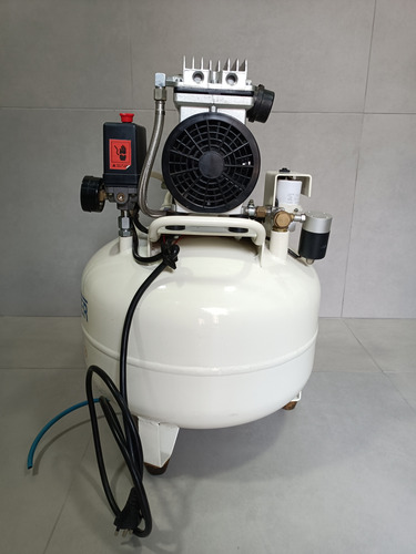 Compressor De Ar Elétrico Portátil Schuster S45 Monofásica Branco 60 Hz Monofásica (Usado)