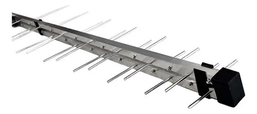 Antena Externa Tv Digital 28 Elementos C Suporte E Parafusos