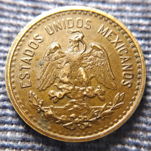 Moneda Un Centavo De Laurel 1915 Zapatista (16 Milímetros) (Usado)