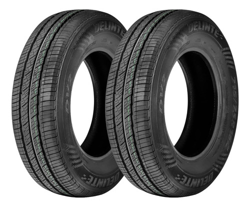 Kit 2 Pneu Delinte Aro R14 185r14c 102/100r Dv2 Carga