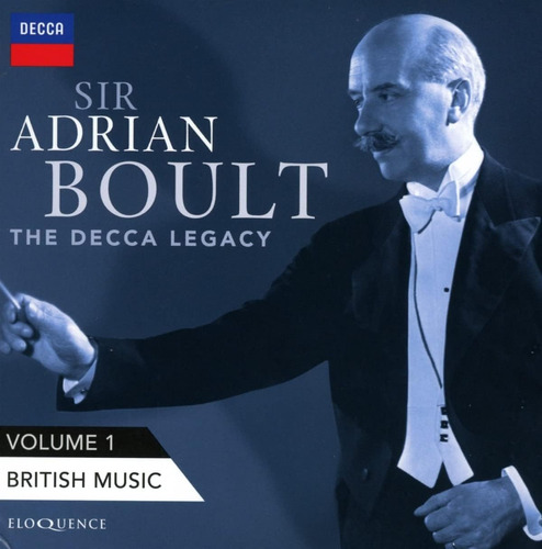 Cd: Adrian Boult Decca Legacy Vol. 1