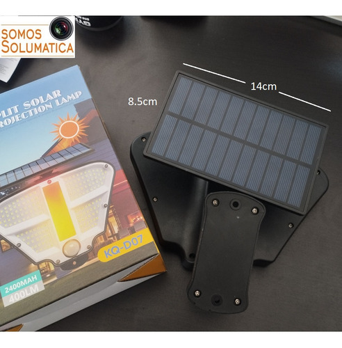 Lampara Luz Solar 160led - Autoencedido Sensor De Movimiento