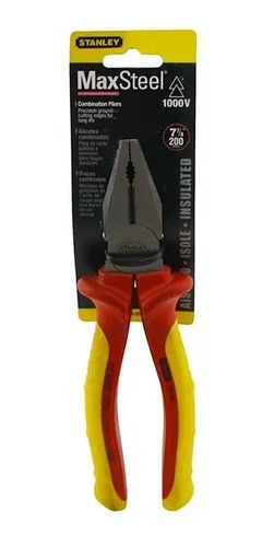 Alicate Electricista Stanley Aislado 1000v 8 | Cuotas sin interés