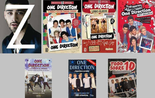 Lote X 7 Libros Todo One Direction