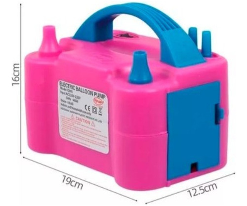 Alquiler Inflador Eléctrico De Globos 24hs