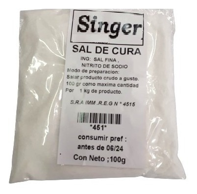 Sal De Cura 100g Lleve 3 Pague 2.