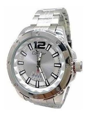 Relógio Masculino Condor Co2115wy/3k Prateado Aço Grande