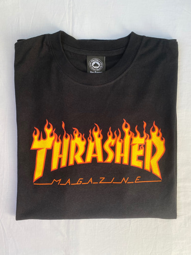 Remera Thrasher Flame