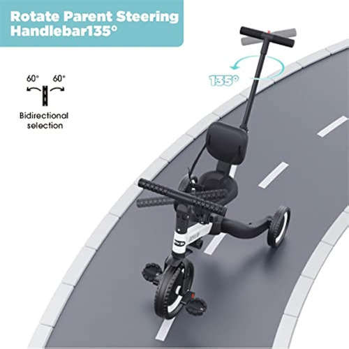 Newyoo Bicicleta Para Niños Pequeños, Triciclos 4
