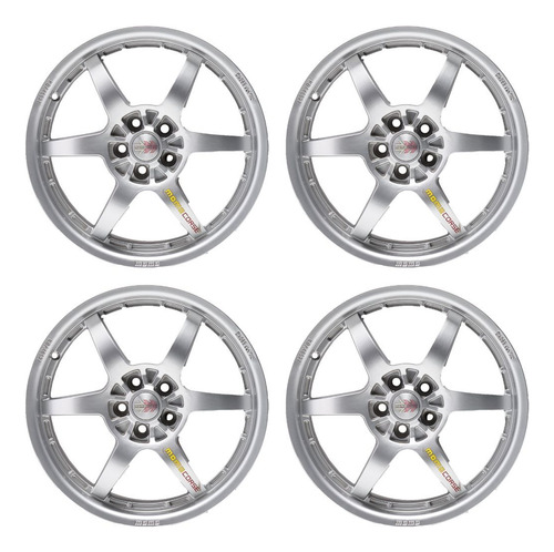 Kit X 4 Llantas Deportivas Aleacion Momo R17 5x100