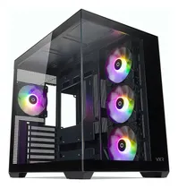 Comprar Gabinete Tecware Vxr Evo Doble Camara Atx 4 Coolers Argb ! Color Negro