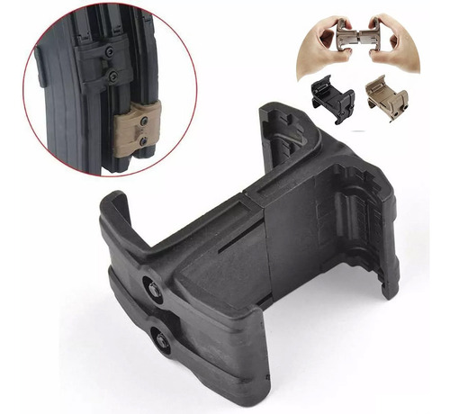 Porta Cargador Sujetador Empatador Arma Larga Ar15 M4 Negros