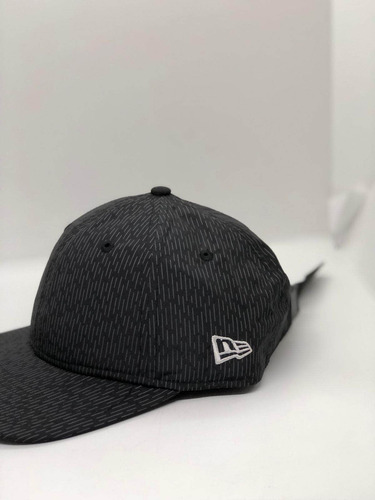 Gorra New Era Rain Camo Negro Ajustable