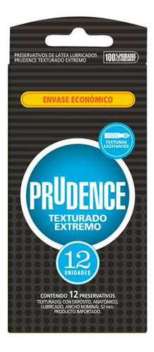 Prudence Preservativo Texturado Ext 12 U